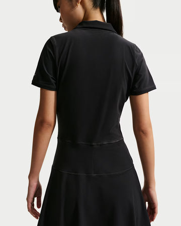 Nike Victory Women's Dri-FIT Golf Polo Dress - Black