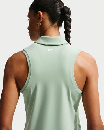 Nike with Bisque Victory Women's Dri-FIT Sleeveless Polo - Green