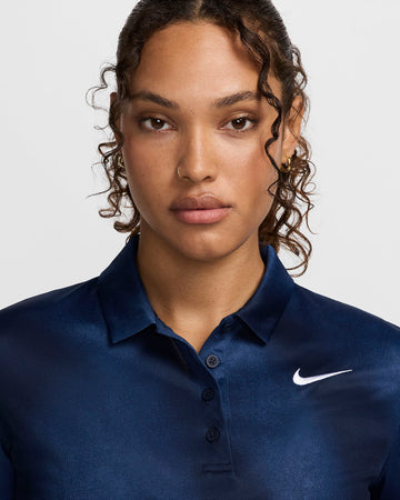 Nike Victory Women's Dri-FIT Short-Sleeve Printed Golf Polo