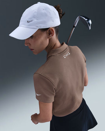 Nike Women's Short-sleeve Golf Polo - Brown