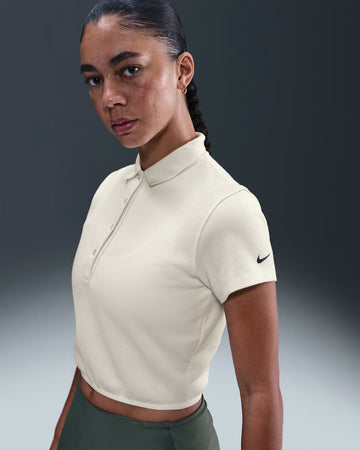 Nike Women's Short-sleeve Golf Polo - Beige