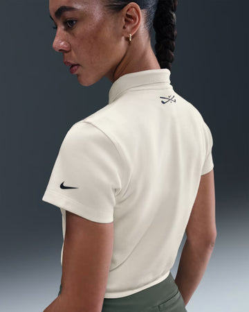 Nike Women's Short-sleeve Golf Polo - Beige