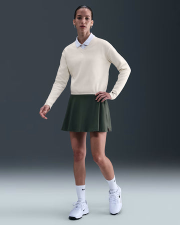 Women's V-Neck Long-Sleeve Golf Top -  sand