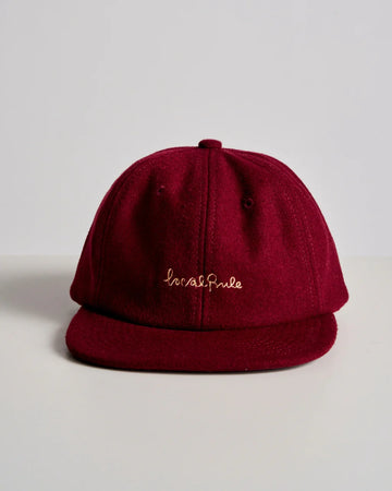 Local Rule Wool Cap - Burgundy