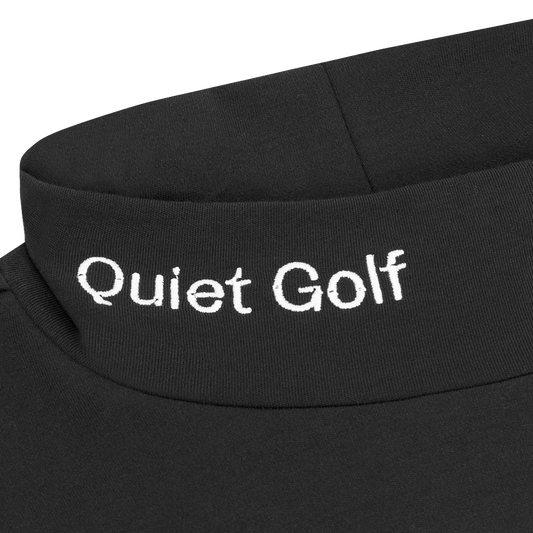 Quiet Golf Monogram Nylon Pants Black