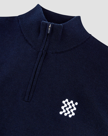 Manors Golf Merino Tech Windbreaker - Midnight
