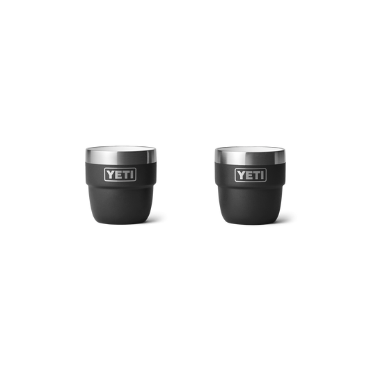 YETI 118 ml Stackable Cup Black (set of two)