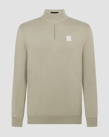 Manors Golf Merino Tech Windbreaker - Dune