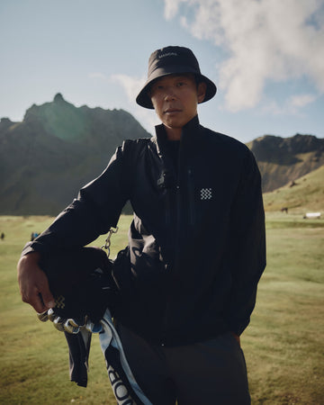 Manors Golf Recycled Greenskeeper Bucket Hat - Black