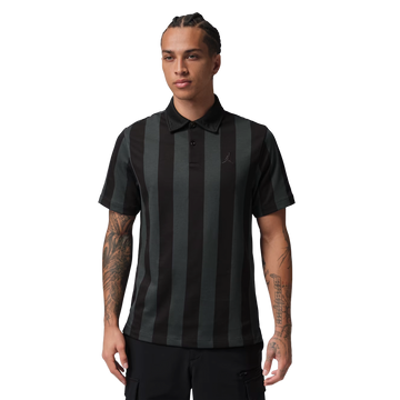 Jordan Sport Men's Dri-FIT Printed Golf Polo - Black/Grey
