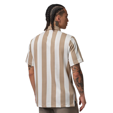 Jordan Sport Men's Dri-FIT Printed Golf Polo - Khaki/White