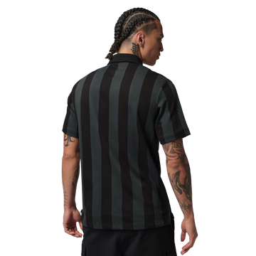 Jordan Sport Men's Dri-FIT Printed Golf Polo - Black/Grey