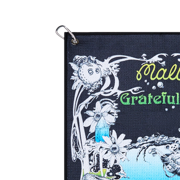 Malbon Golf Grateful Dead Golf Towel - Multi