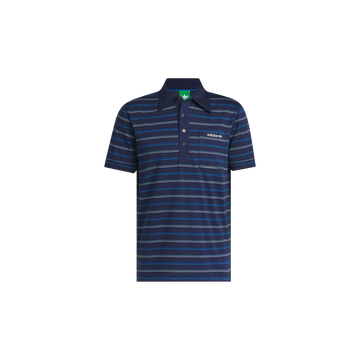 Adidas Originals Golf Stripe Polo - Night Indigo