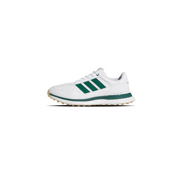 adidas Golf S2G 26 Leather Spikeless - White/ Footwear Green