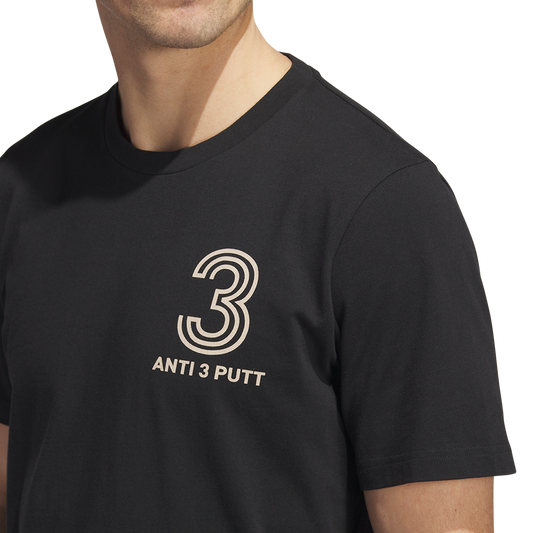 adidas Adicross Anti 3 Putt T-Shirt Black