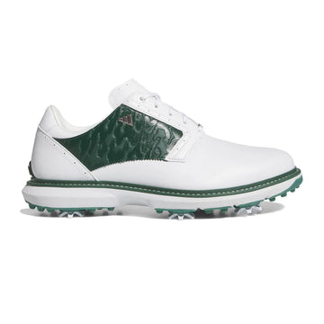 Adidas MC70 Spiked Golf Shoes - White/Collegiate Green/Silver