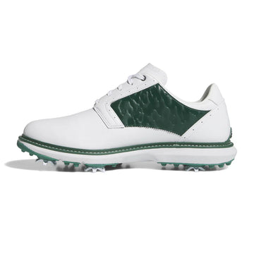 Adidas MC70 Spiked Golf Shoes - White/Collegiate Green/Silver