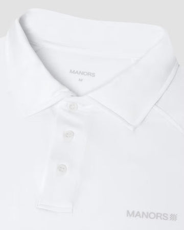 Manors Lightweight Course Polo - White