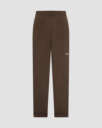 Manors Golf Stableford Trousers - Hickory Brown