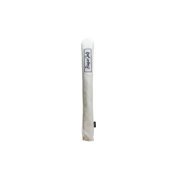 Bisque Golf Alignment Stick Cover - White