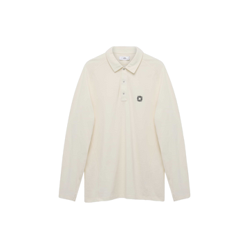 Alba Golf Voar LS Polo - Ivory