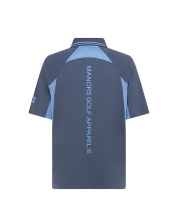 Manors Arc Polo - Vintage Indigo - back