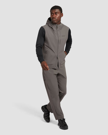 Manors Ripstop Tech Vest - Steel