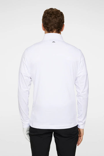 J. Lindeberg Tour Tech Mid Layer - White