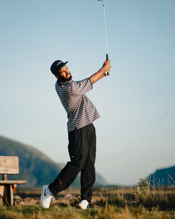 Manors G.O.A.T Pique Polo "Navy"