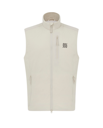 Manors Insulated Course Gilet - Ivory