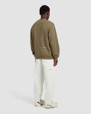 Manors Organic Course Pullover- Dark Olive