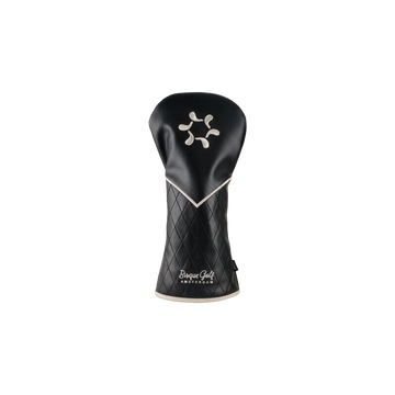 Bisque Golf Driver Headcover Quilted Black