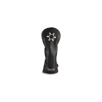 Bisque Golf Fairway Headcover Perforated Black