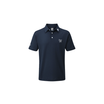 FootJoy with Bisque Stretch Pique Solid Navy