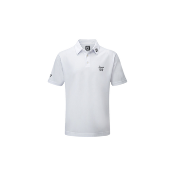 FootJoy with Bisque Stretch Pique Solid White