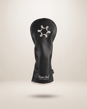Bisque Golf Fairway Headcover Perforated Black