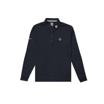 FootJoy with Bisque Thermolite Longsleeve Polo Black