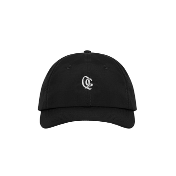 Quiet Golf Monogram Nylon Dad Hat - Black