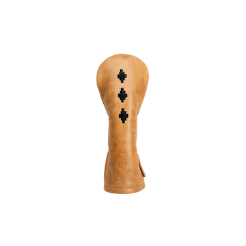Golden Soul Golf - Grill Fairway Head Cover Leather - Brown