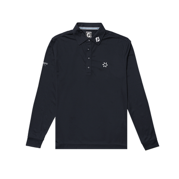 FootJoy with Bisque Thermolite Longsleeve Polo Black