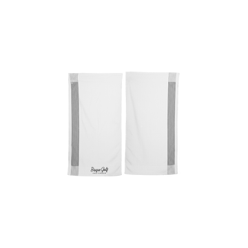 Bisque Tour Towel - White/Black