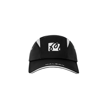 Malbon Performance Mesh Panel Bungee Hat - Black