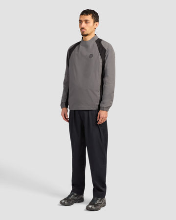 Manors Golf Packable Highland Pullover - Steel