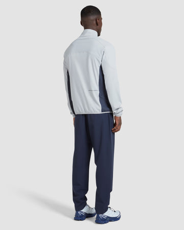 Manors Quarter Zip Tech Blue