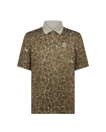 Manors The Course Polo AOP - Dune