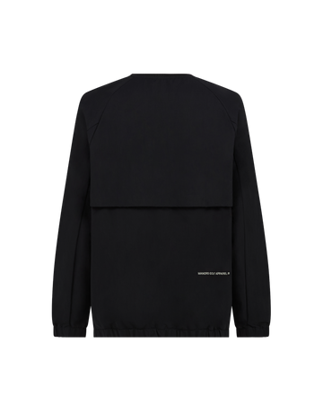 Manors Golf Crosswind Cordura® V-Neck - Black - back