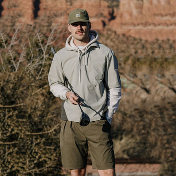 Manors Golf Frontier Tech Cap - Dark Olive