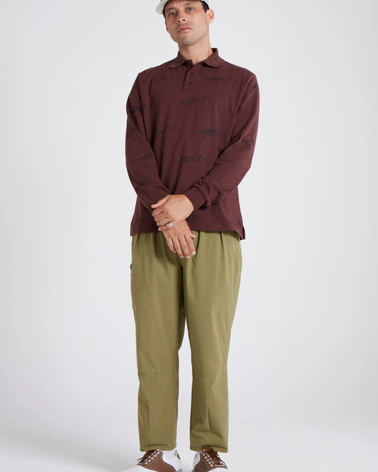 Manors Recycled Greenskeeper Trousers - Olive