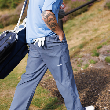 Manors Stableford Trouser - Vintage Indigo - front